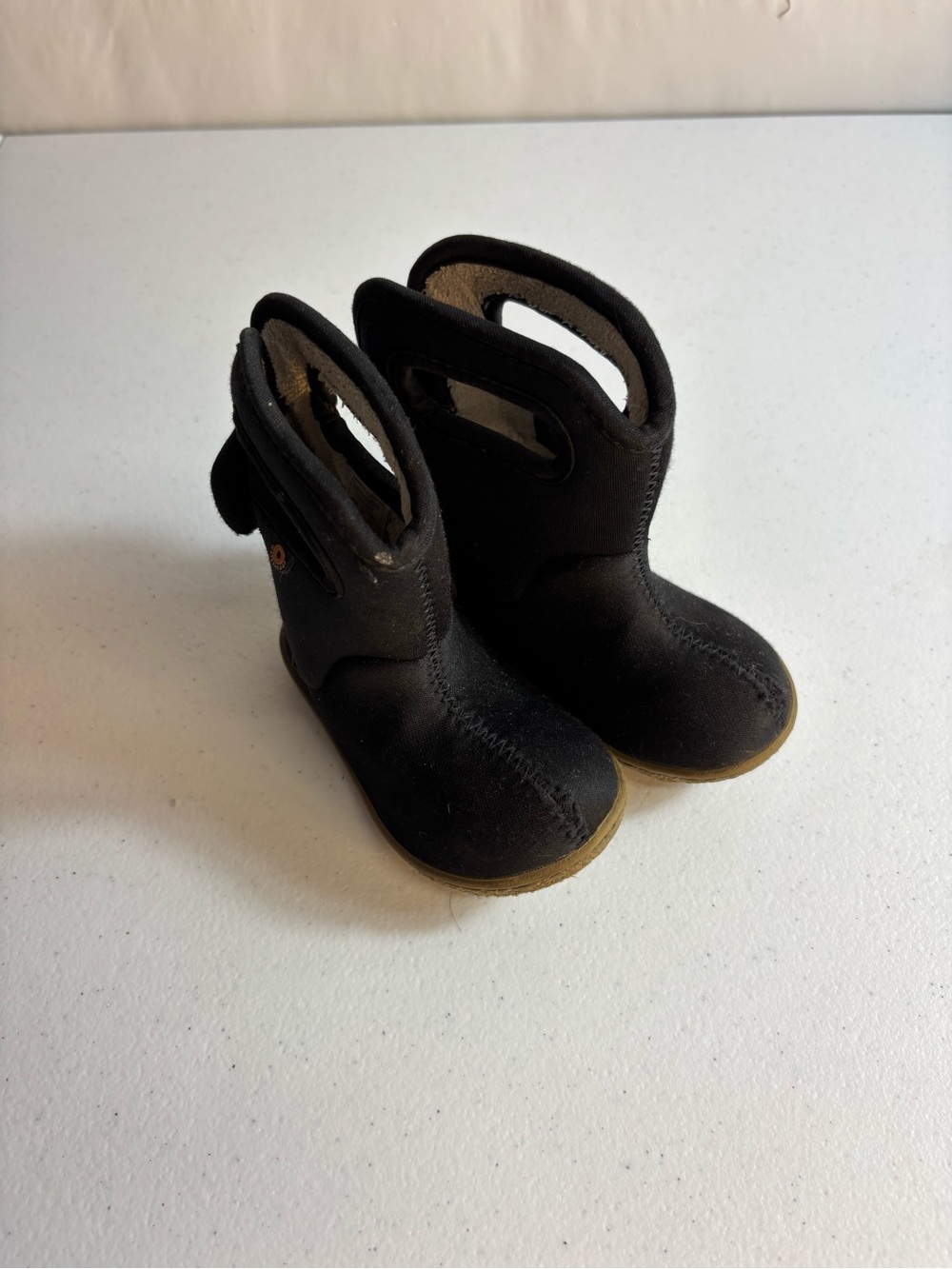 Baby Bogs Black Waterproof Rain and Snow Boots Infant Size 5